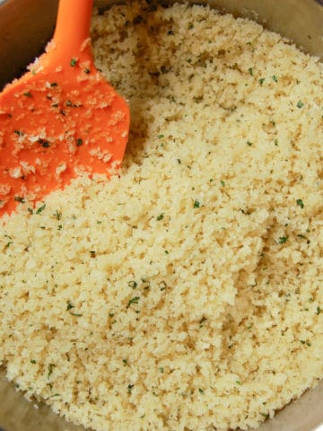 buttery breadcrumbs